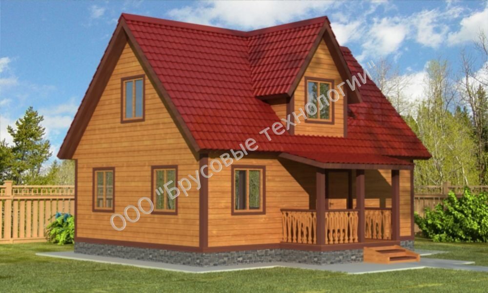 Каркасный Дом-Баня 60 6,5х10 м за 1 рублей – Строительная компания «АРТСТРОЙ»