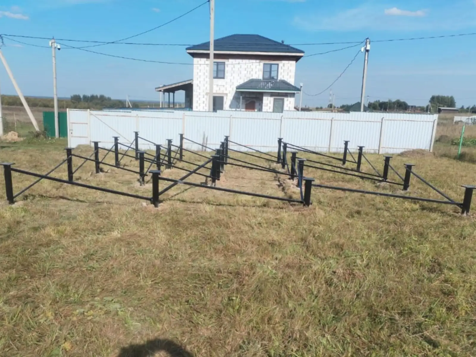 Фундамент на винтовых сваях