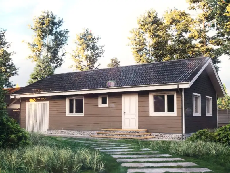 Дом из бруса «Челябинск» 8*10