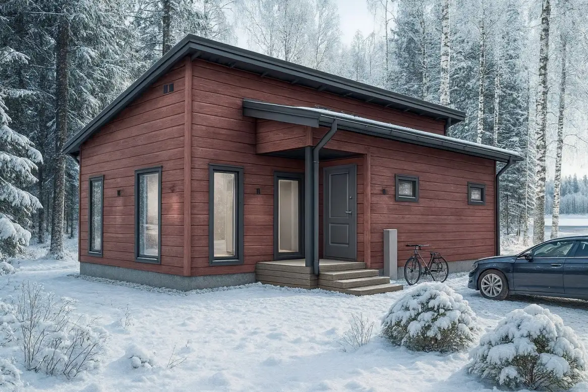 Дом из бруса «Сварог» 7*9