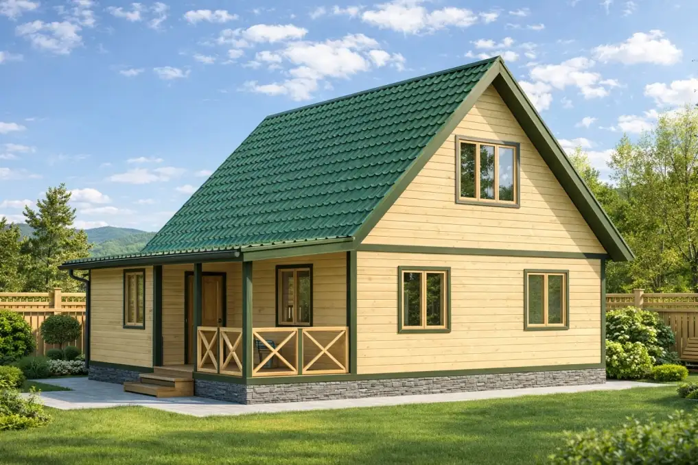 Дом из бруса «Сочи» 8*8