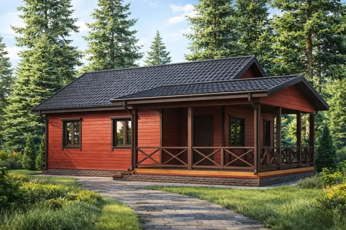 Дом из бруса «Армавир» 7*9