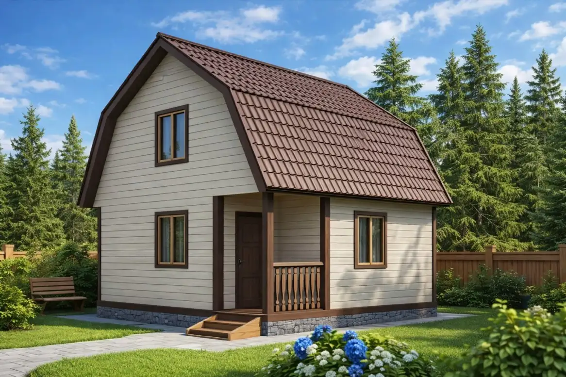 Каркасный дом «Белгород» 6*6
