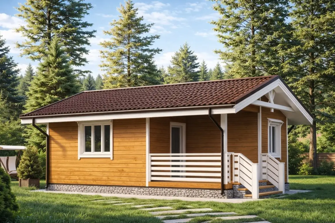 Дом из бруса «Кисловодск» 5*8
