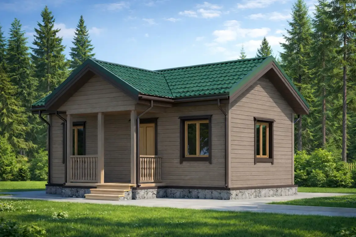 Каркасный дом «Тобольск» 8*4