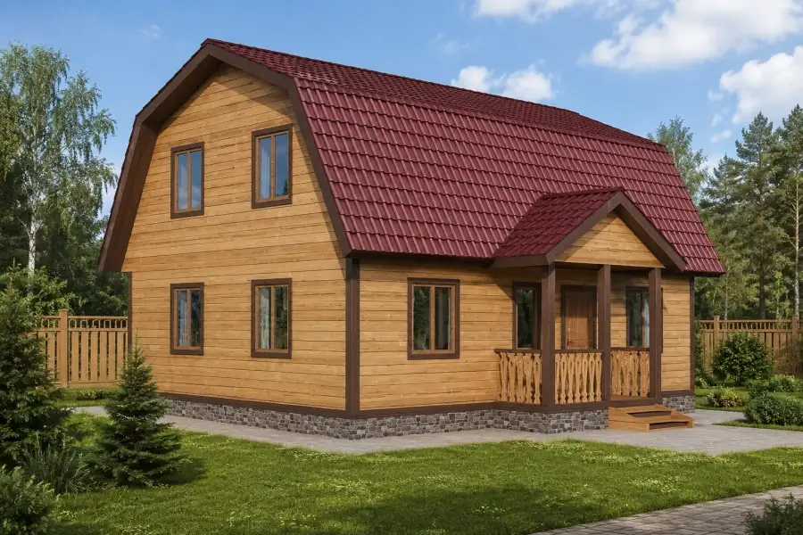 Каркасный дом «Воскресенск» 7*9