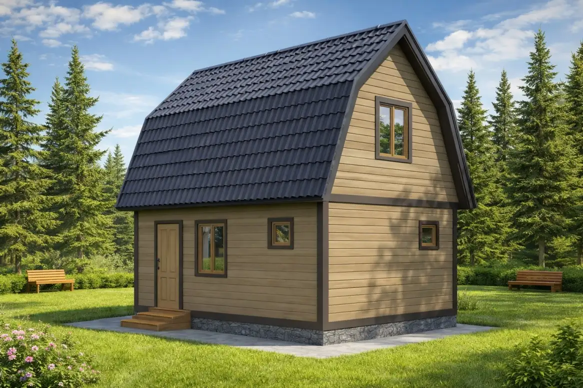 Баня из бруса «Иртыш» 4*6