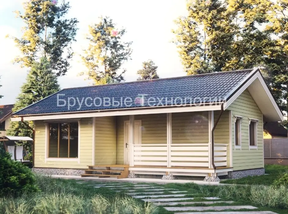 Баня из бруса «Шуя» 6*10