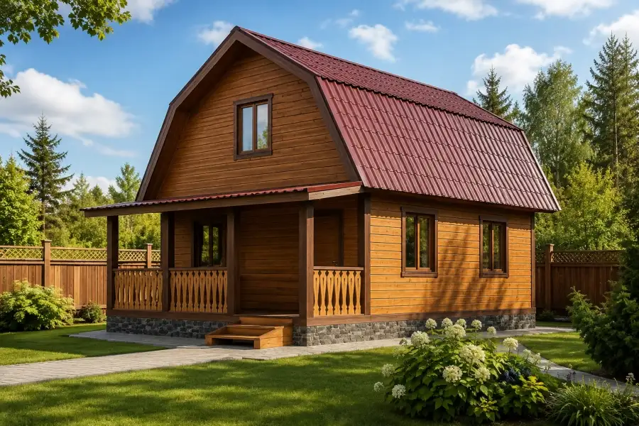 Каркасный дом «Омск» 6*7