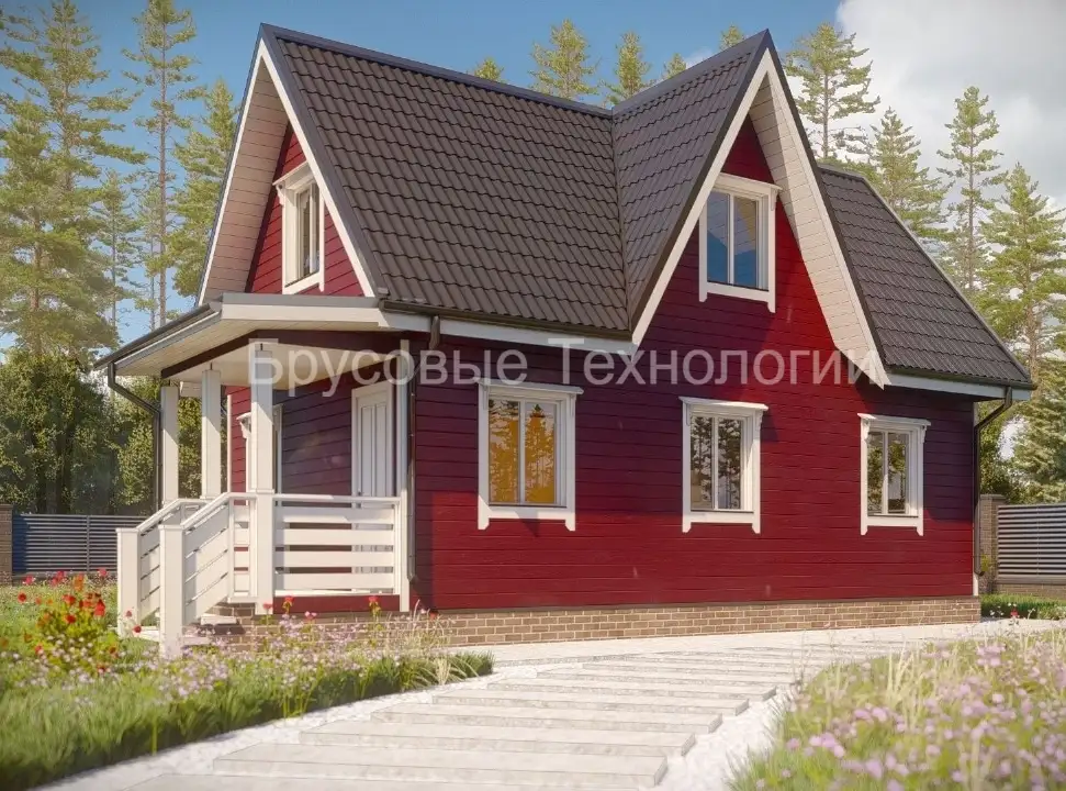 Каркасный дом «Бежецк» 5*9