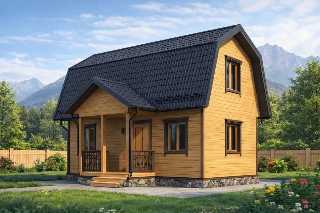 Дом из бруса «Элиста» 4*8
