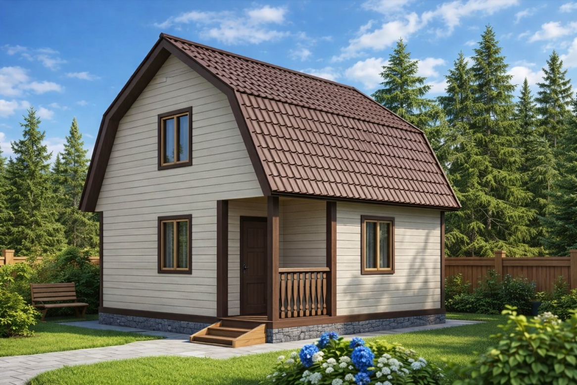 Каркасный дом «Белгород» 6*6